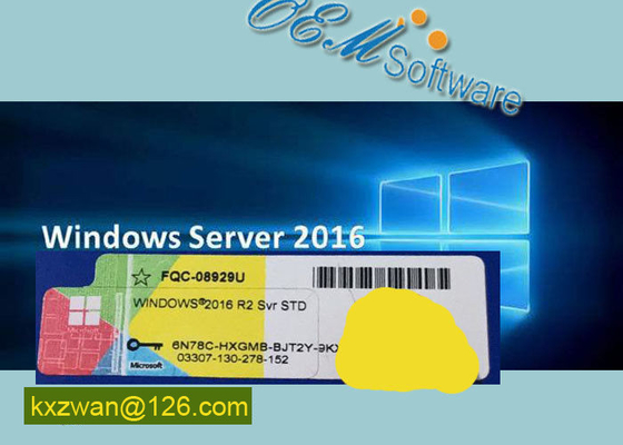 De echte Windows Server 2016 Standard Zeer belangrijke Oem Norm R2 van de Pakserver