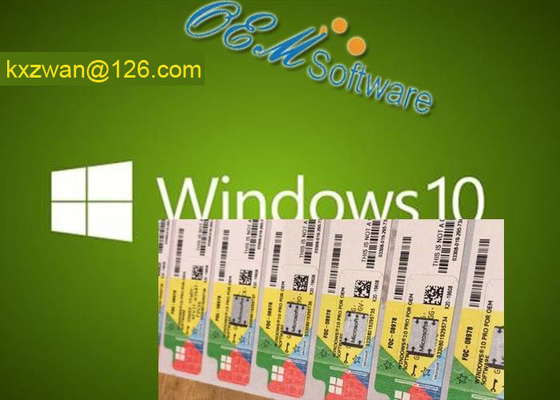 Online Activeringsvensters 10 Coa-Stickerproductcode zijn op PC-Laptop van toepassing