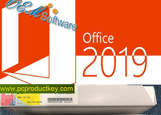 Originele Pro de Activerings Zeer belangrijke Kaart PKC van MS Office 2010/2013/2016/2019